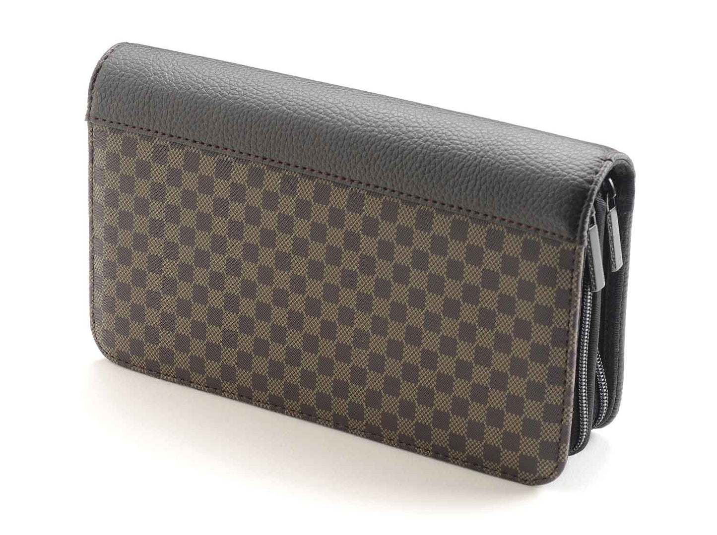 8 Scissor Brown Checkered Case