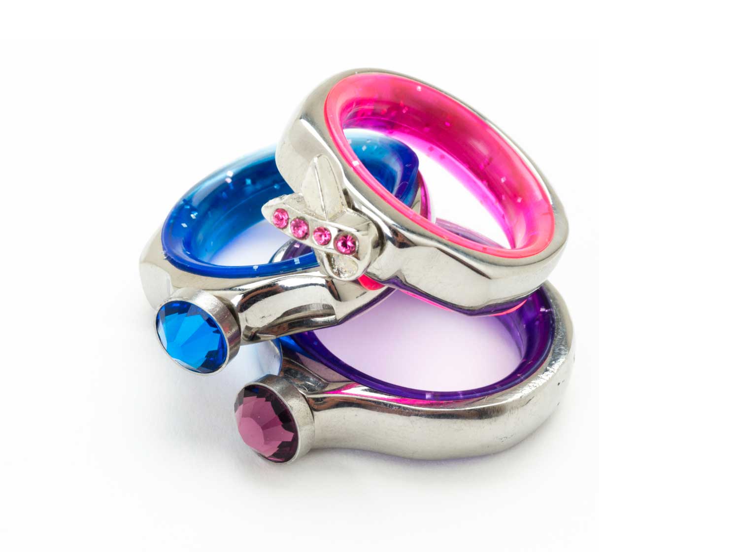 Scissor Swivel Jewelry Rings