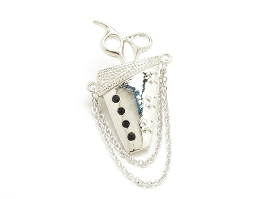 Scissor Holster Brooch